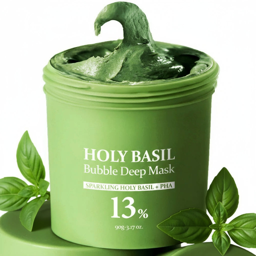 Holy Basil Sparkling Bubble Mask