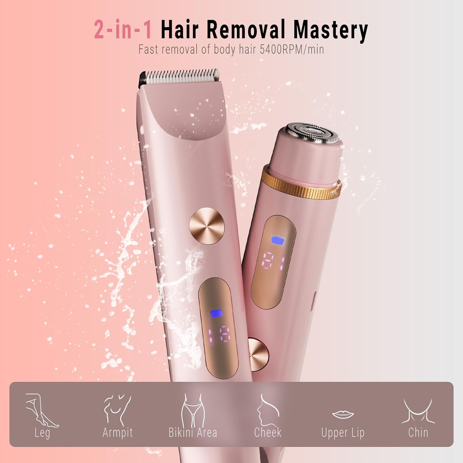 Women’s Electric 2-In- 1 Trimmer