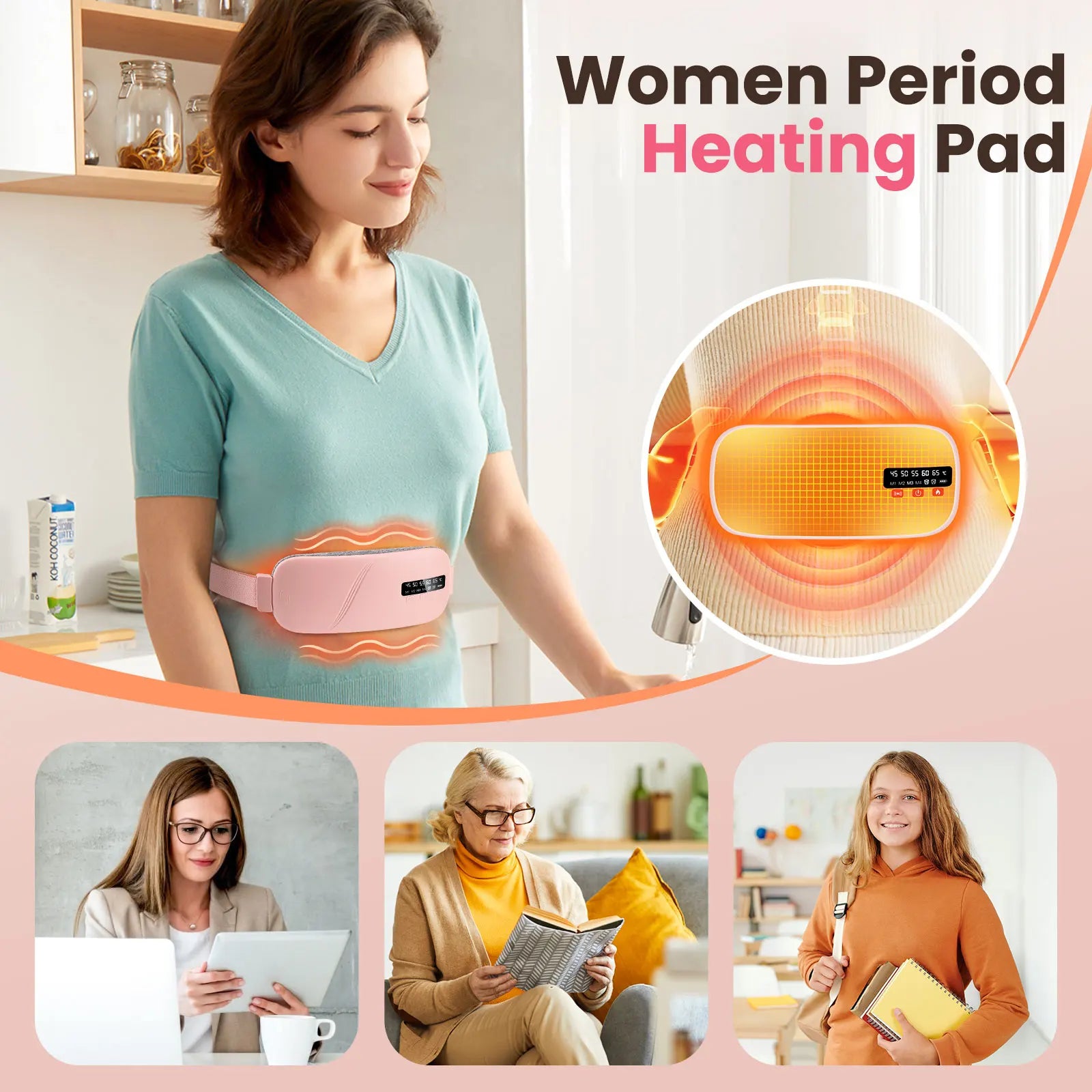 Woman Menstrual Heating Pad