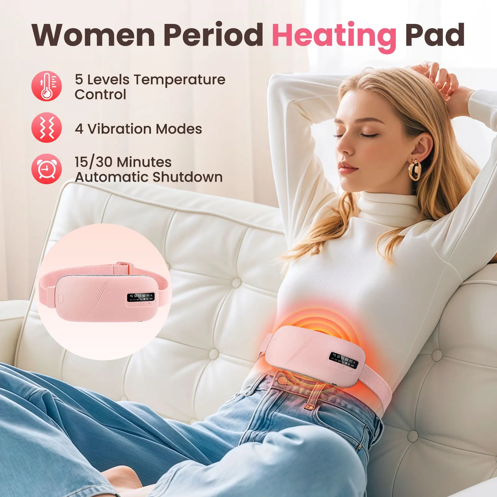 Woman Menstrual Heating Pad